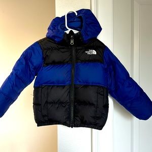 The north face reversible toddler jacket with 550 fill